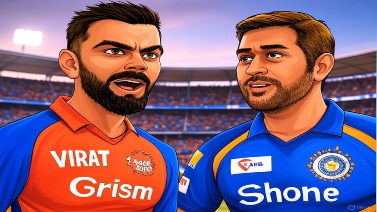Virat Kohli And Ms Dhoni Image